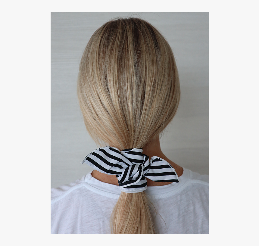 Black And White Stripe Wire Headwrap 
 Class Lazyload - Lace Wig, HD Png Download