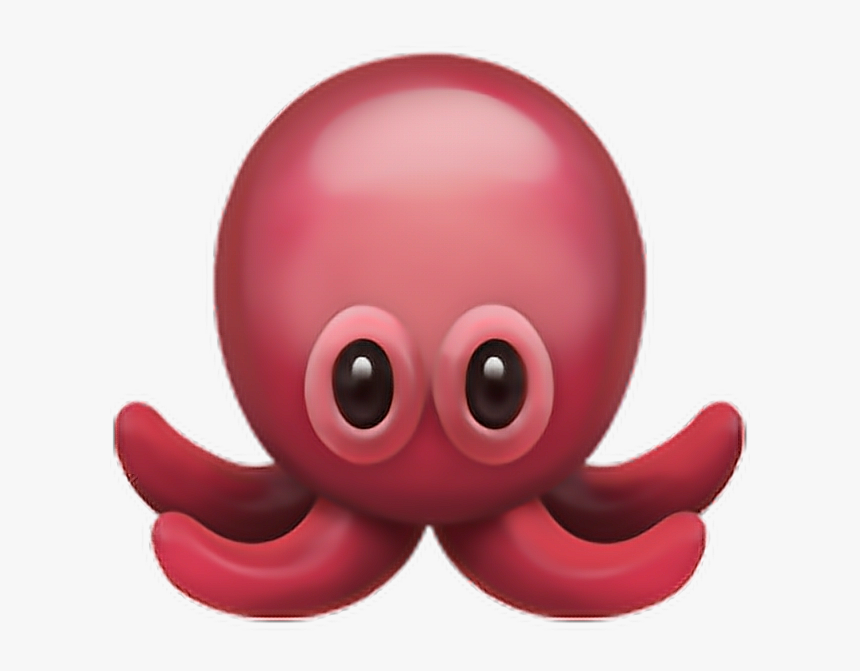 Octopus Emoji Png, Transparent Png
