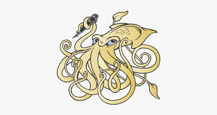 Squid Speaks 
 Class Img Responsive True Size - Illustration, HD Png Download