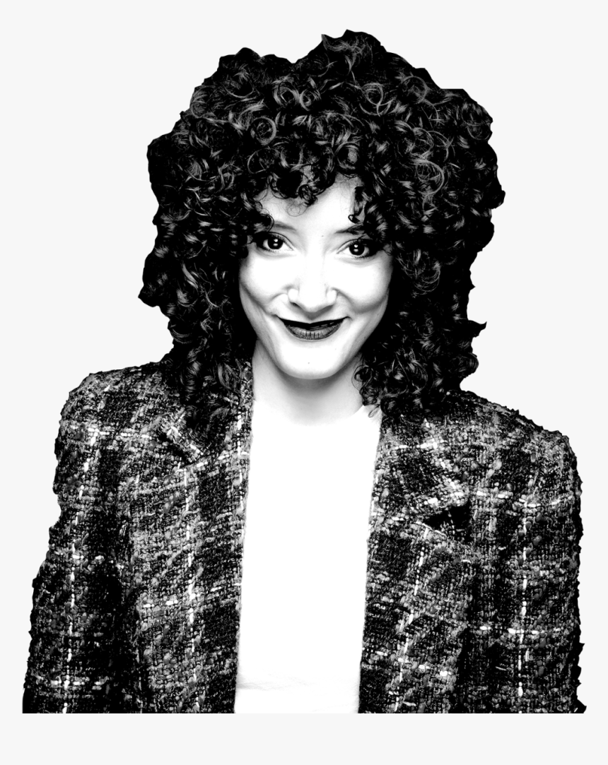 White Wig Png, Transparent Png