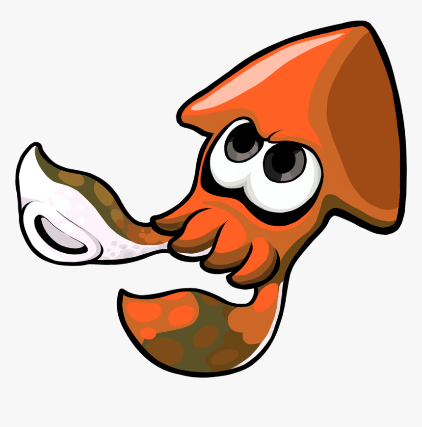 Collection Of Png - Splatoon Squid Fanart, Transparent Png