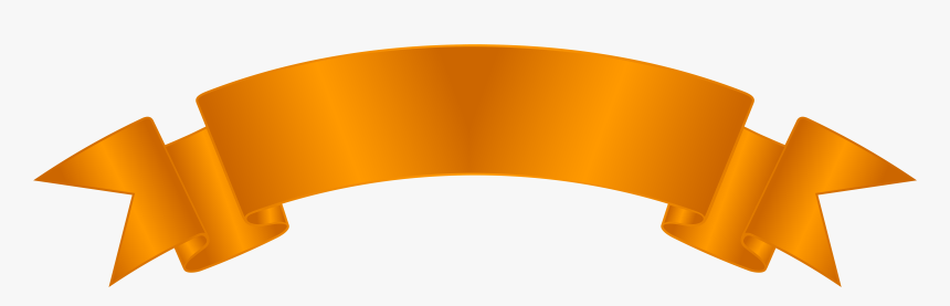 Banner Clipart Towing - Orange Banner Png, Transparent Png