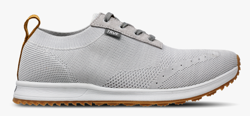 Off White True Knit Full Shoe Side View 
 Title Off - True Linkswear Golf Shoes Knit, HD Png Download
