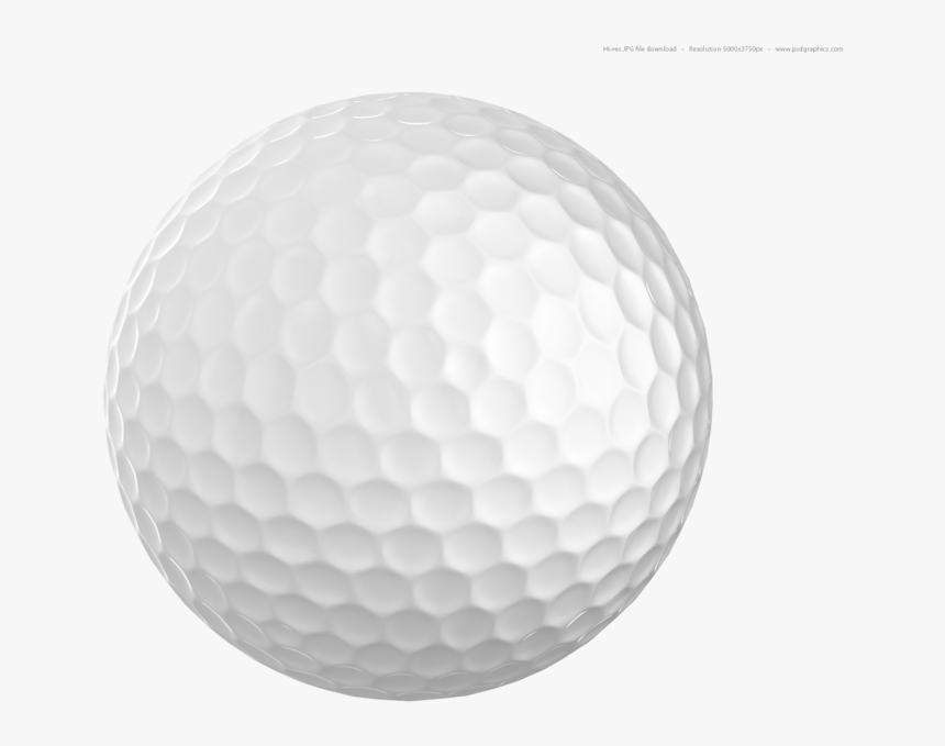 Blank White Golf Ball, HD Png Download