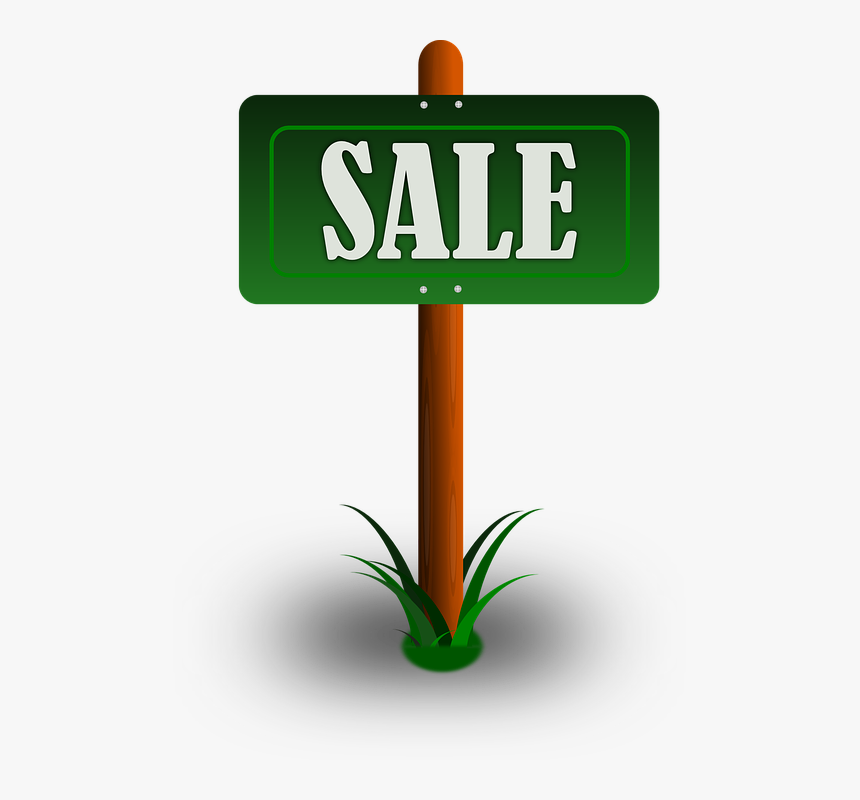 Real Estate, Sign, Sale, Selling, Estate, House, Notice - Land For Sale Png, Transparent Png