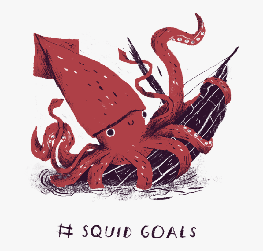 Squid Goals, HD Png Download
