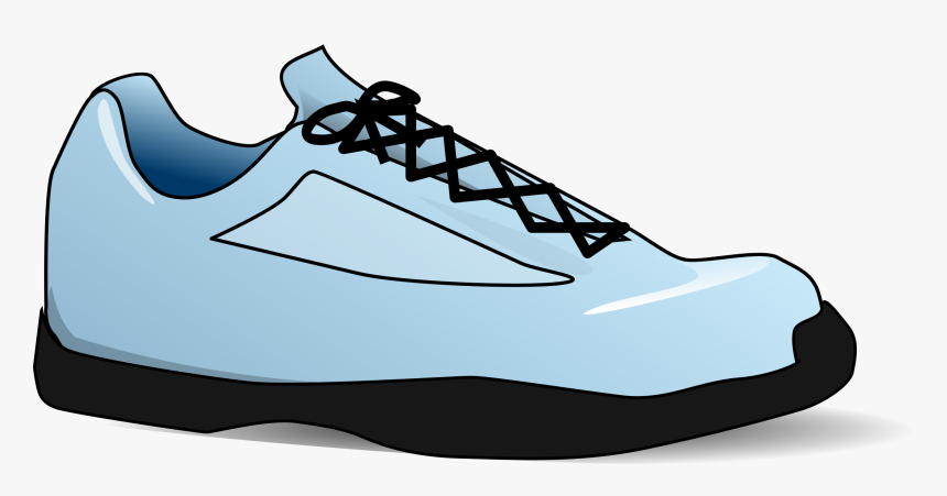 Clipart - Shoe Clipart Black And White Png, Transparent Png