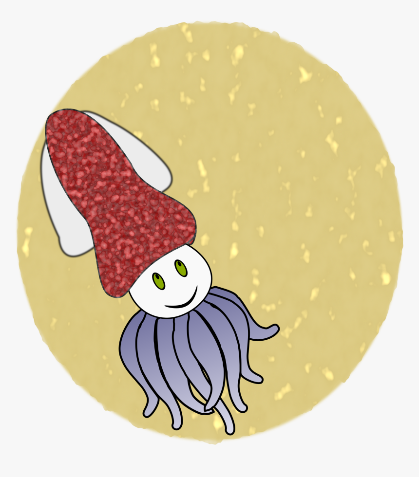 Squid Clip Arts - Gambar Cumi Cumi Kartun, HD Png Download
