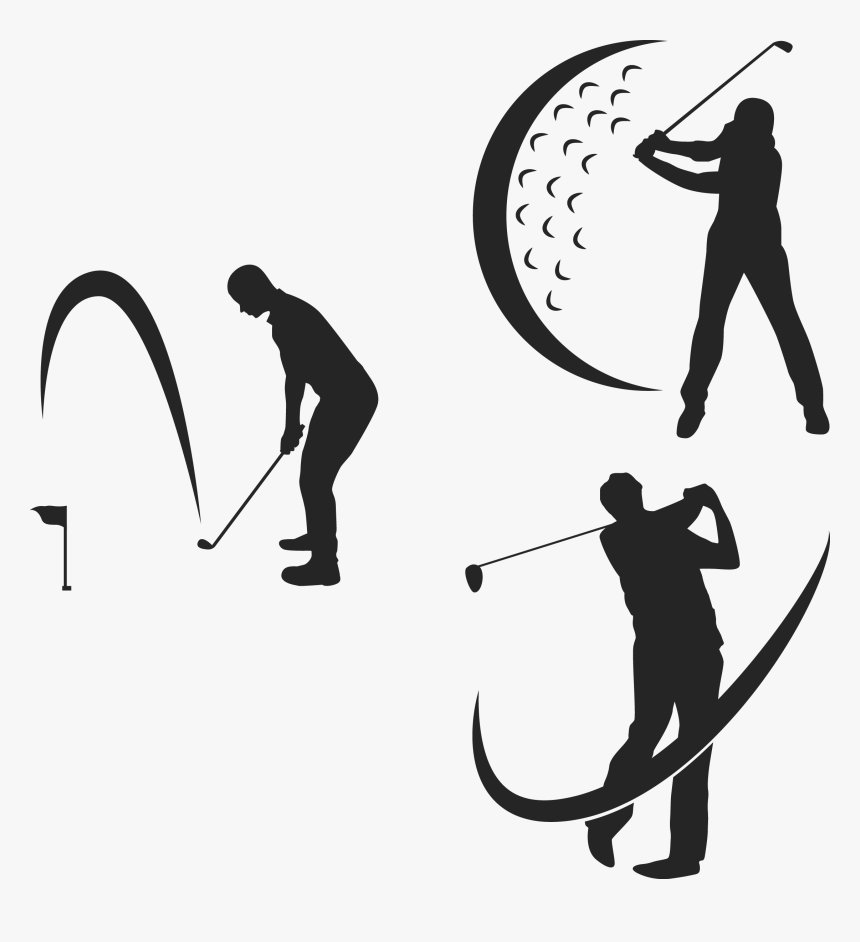 19 Golfer Vector Golf Equipment Huge Freebie Download, HD Png Download
