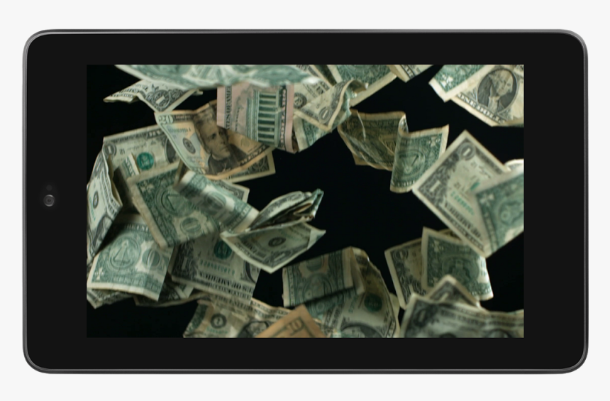 Money Falling From The Sky Png, Transparent Png