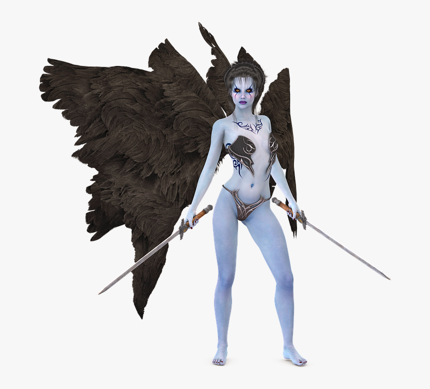 Download Warrior Angel Transparent Png For Designing, Png Download