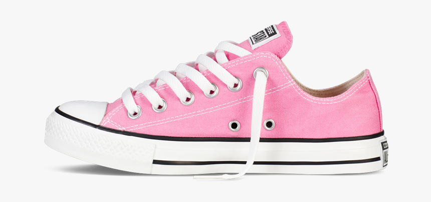 Chuck Taylor Classic Pink Low Shoes, HD Png Download