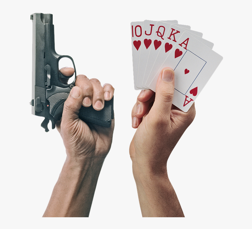 Hand, Gun, Police, Hands, Weapons, Excitement, Crime, HD Png Download
