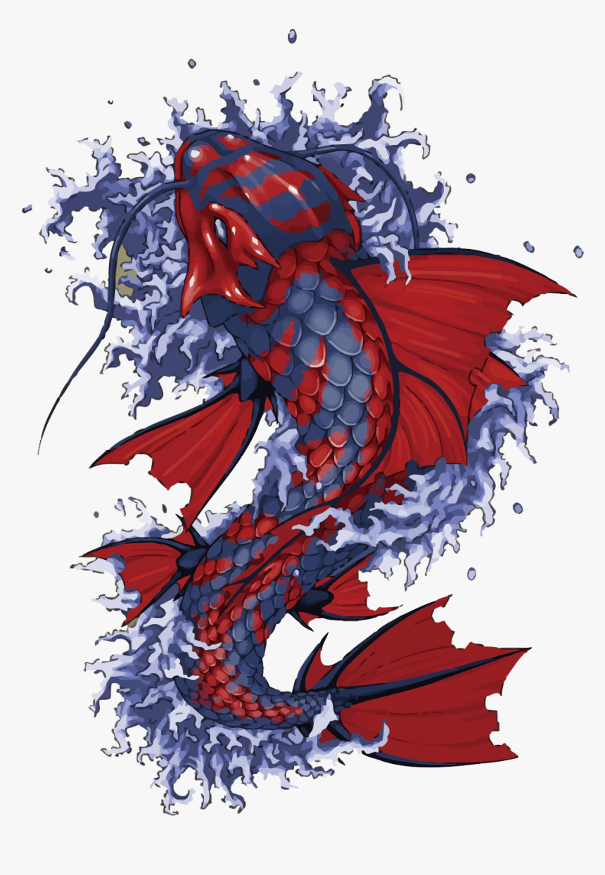 Transparent Koi Fish Png, Png Download