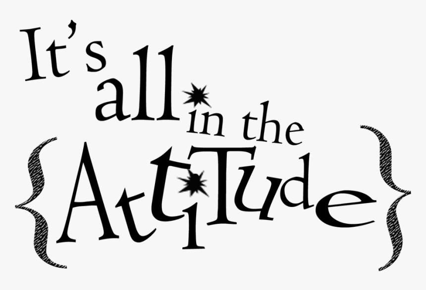 Transparent Png Text Attitude, Png Download