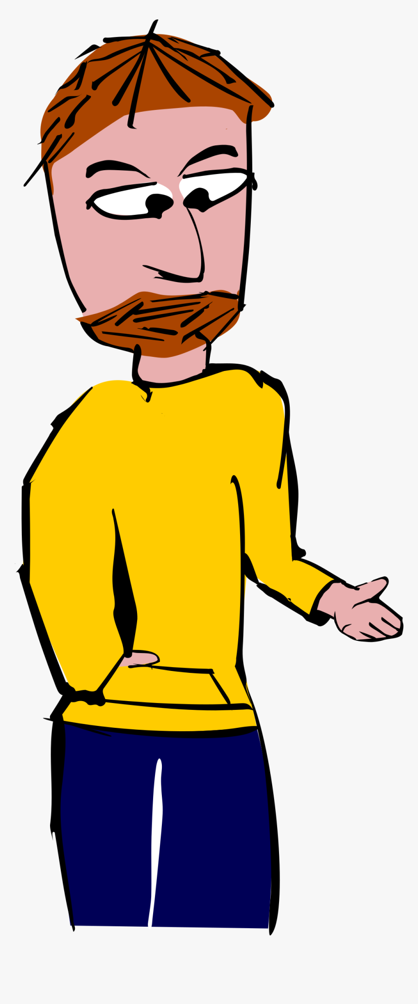 Man With Braun Hair Clip Arts, HD Png Download
