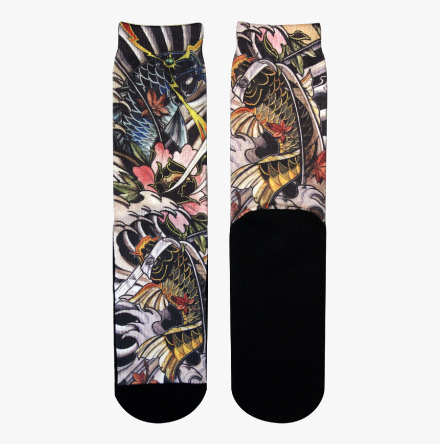 Koi Fish Tattoo Png, Transparent Png