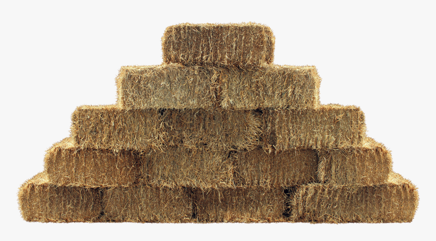 Pyramid Of Straw Bales, HD Png Download