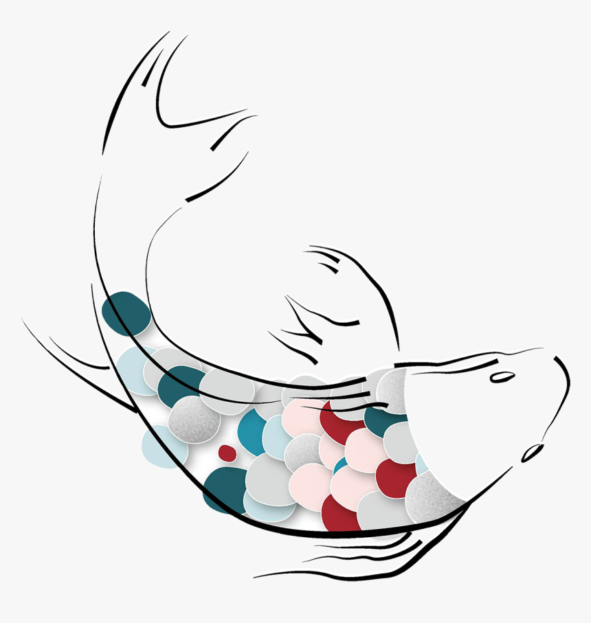 Koi Fish Clipart Twins, HD Png Download