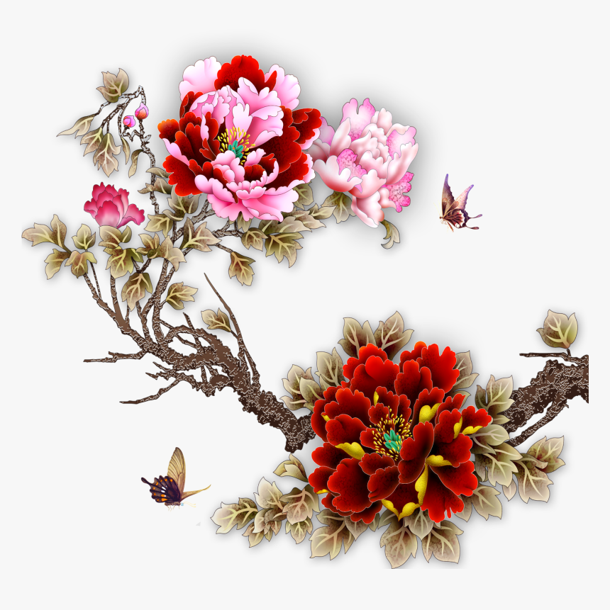 Transparent Peony Clipart, HD Png Download