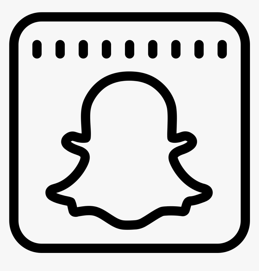Snapchat Icon - Free D - - - Snapchat De Millie Bobby, HD Png Download