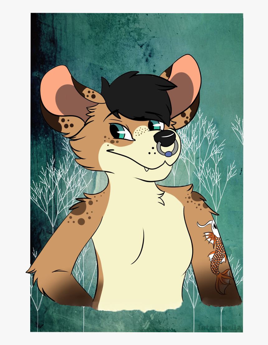 The Hyena With The Koi Fish Tattoo, HD Png Download