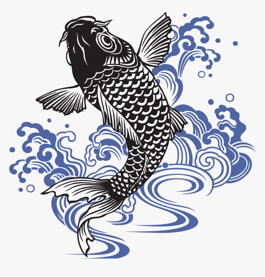 Koi Carassius Auratus Fish, HD Png Download