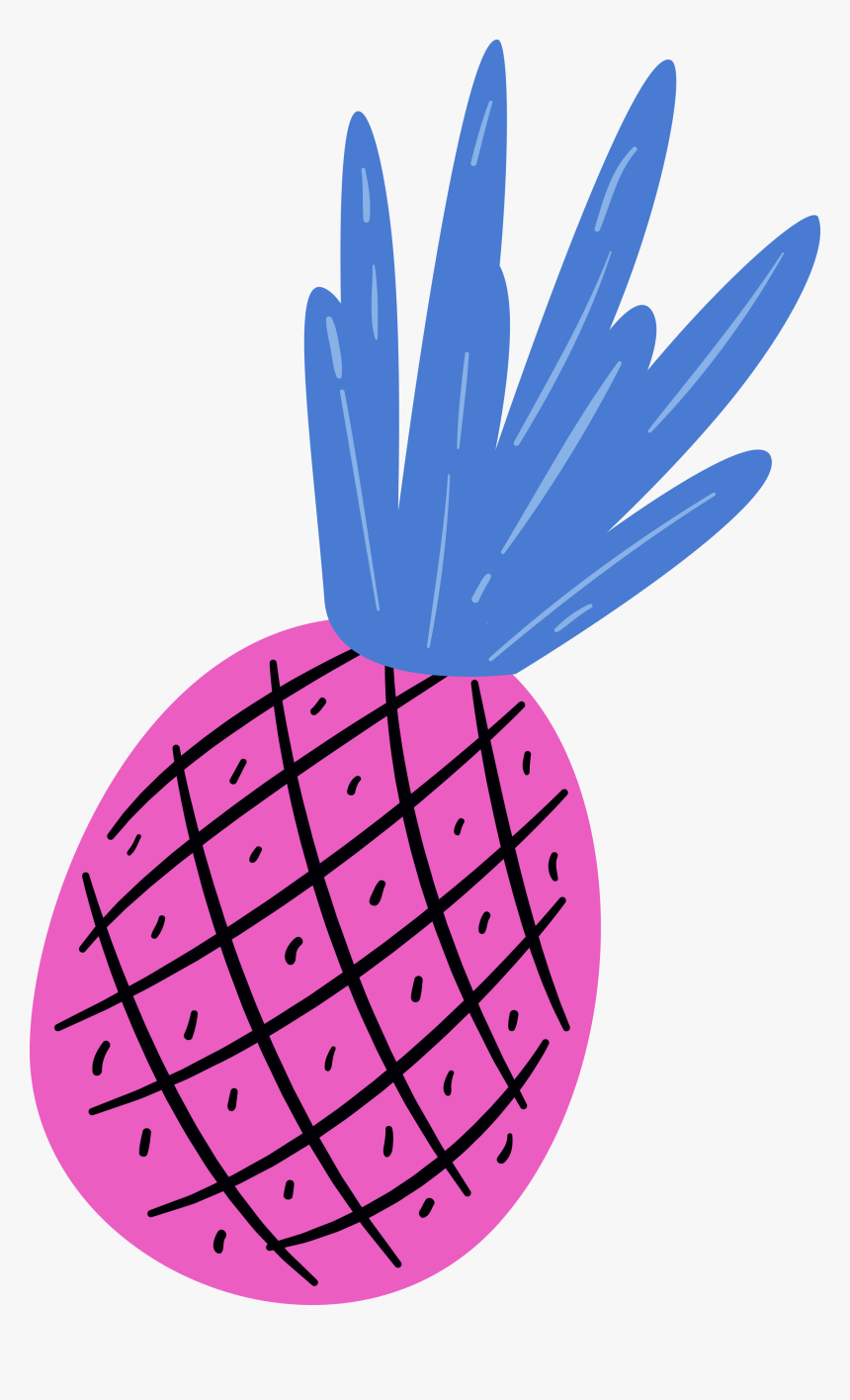 Free Colorful Pineapple Clipart Png Transparent Png, Png Download
