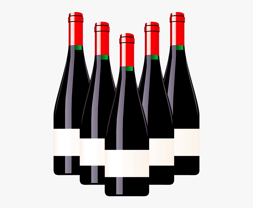Wine Bottles Clipart, HD Png Download