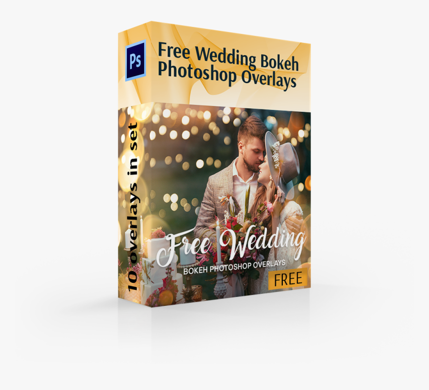 White Bokeh Cover Box Couple, HD Png Download