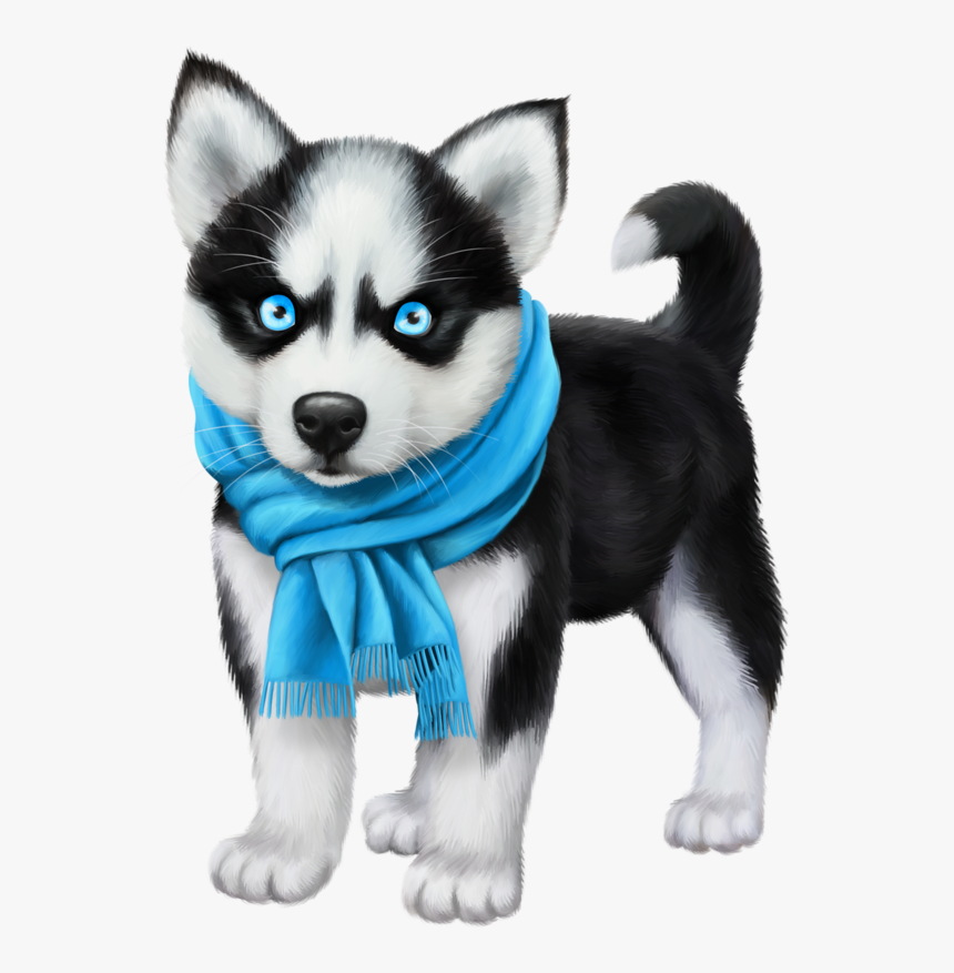 Puppy Vector Siberian Husky, HD Png Download