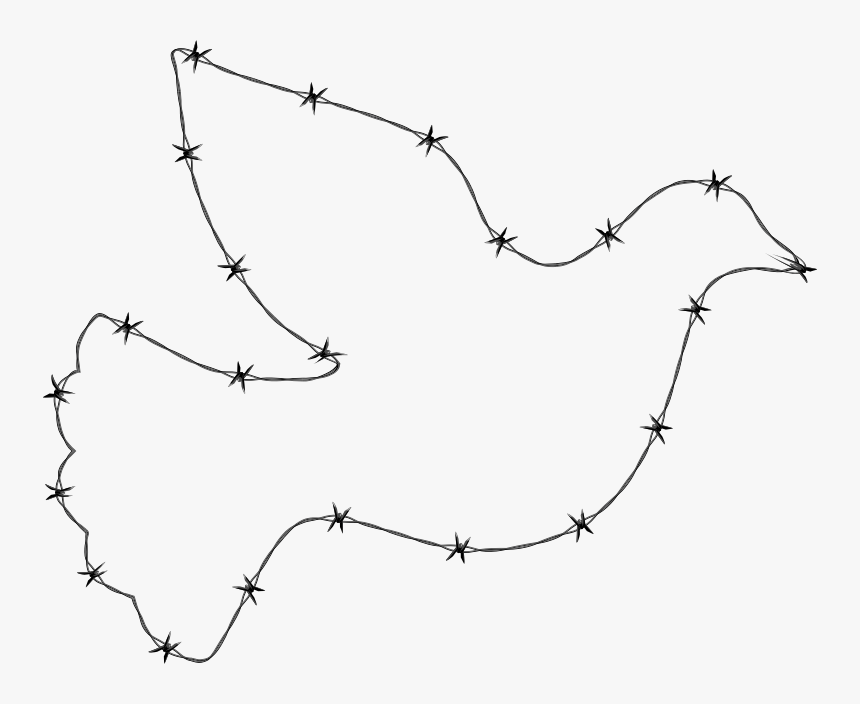 Barb Wire Frame Png, Transparent Png