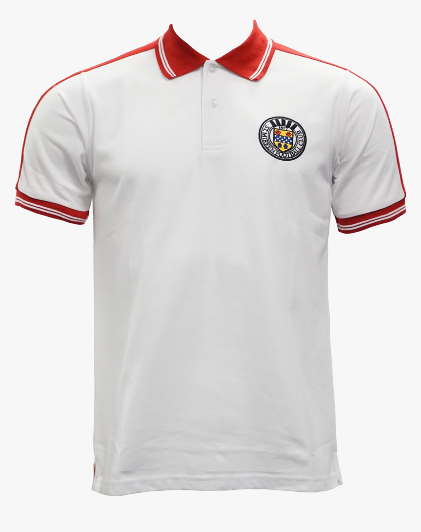 Red And White Polo Shirt, HD Png Download