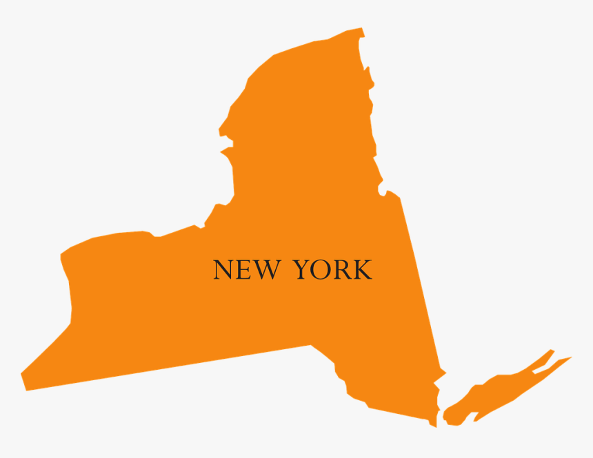 Map, New, York, State, Geography, United, States, HD Png Download