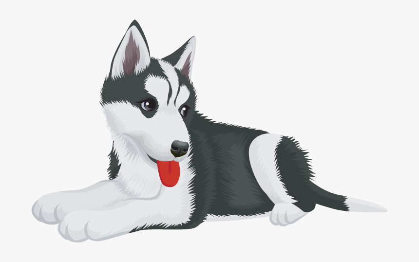 Husky Puppy Png, Transparent Png