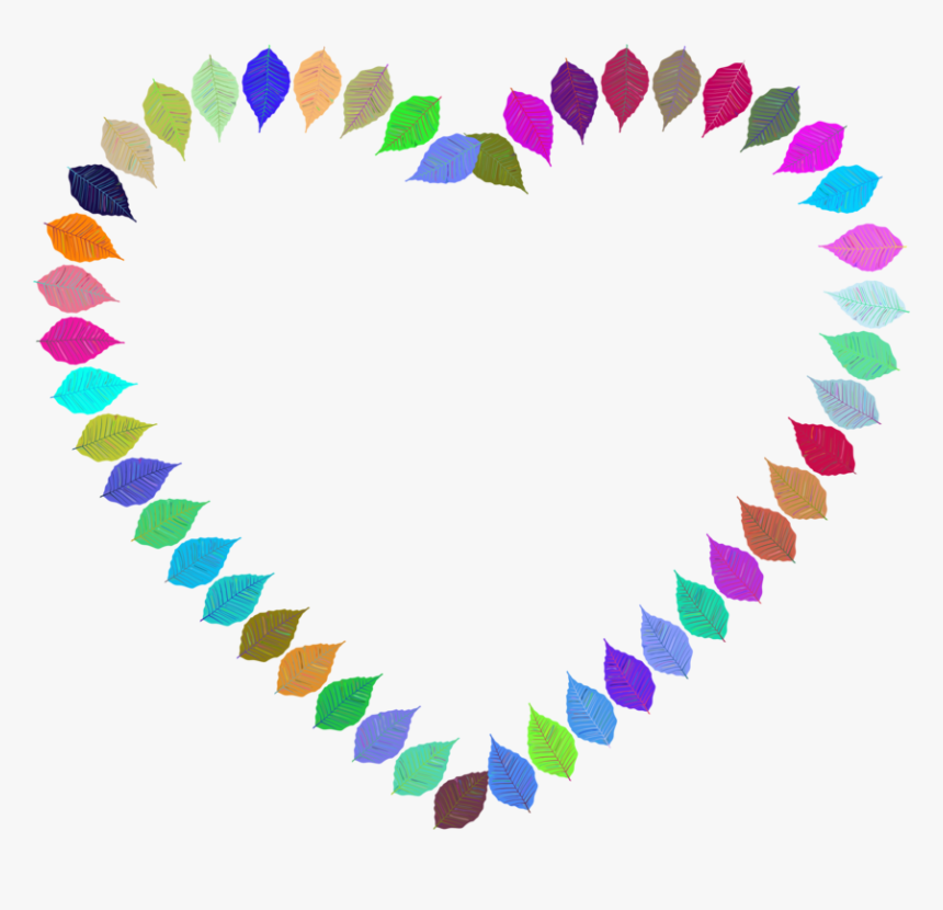 Heart,leaf,symmetry, HD Png Download