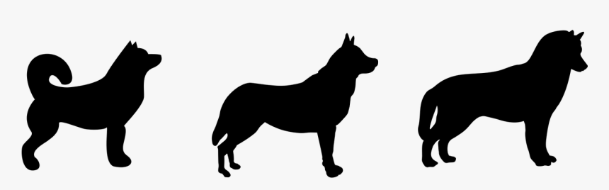 Husky Dog Silhouette Free Picture, HD Png Download
