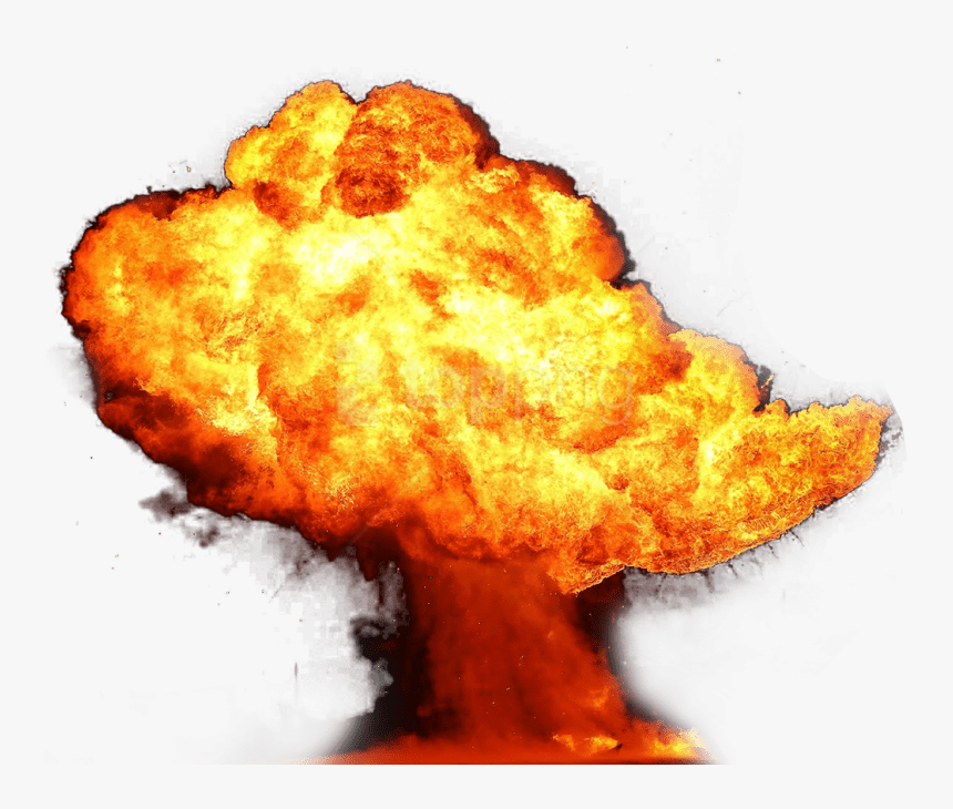 Fire Explosion Png, Transparent Png