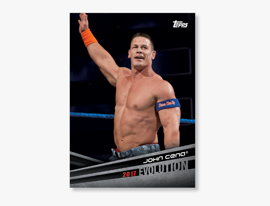 2018 Topps Wwe John Cena Evolution Poster, HD Png Download