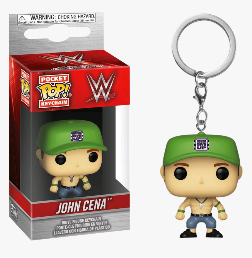 John Cena Pocket Pop Vinyl Keychain, HD Png Download
