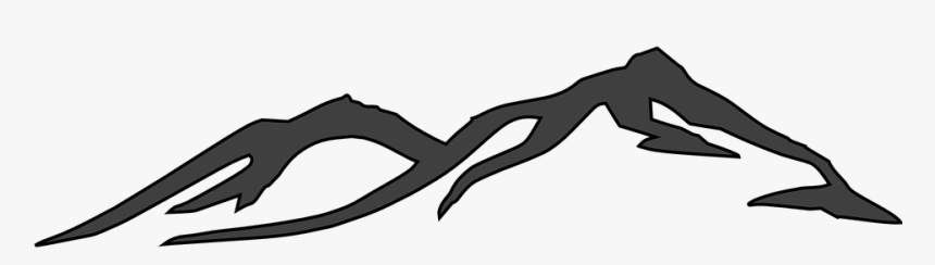 Mountain Outline Png, Transparent Png