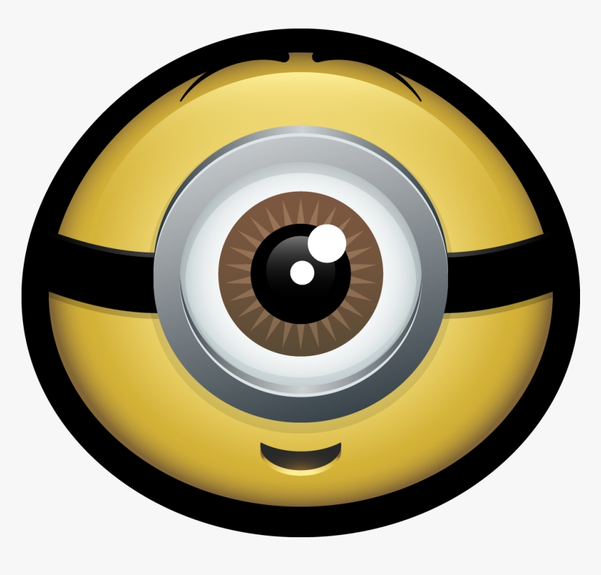 Yellow,eye,circle,audio Art,computer, HD Png Download