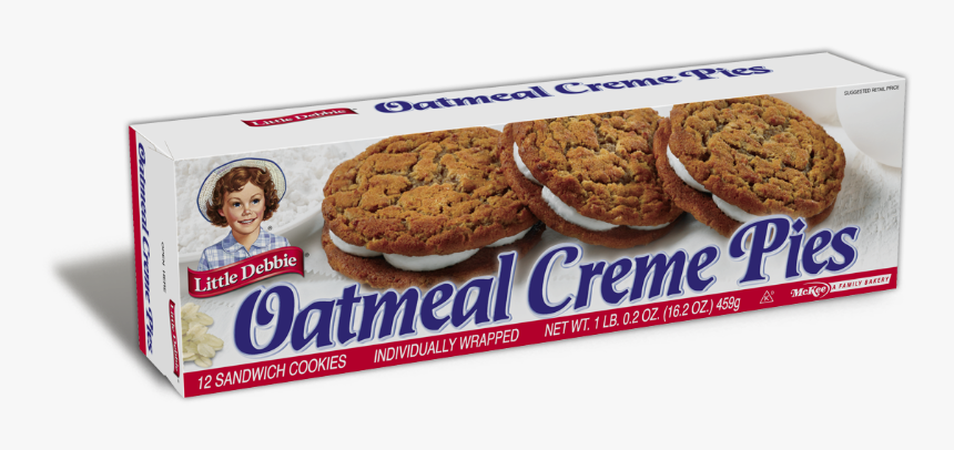 Oatmeal Cream Pies 12/box, HD Png Download