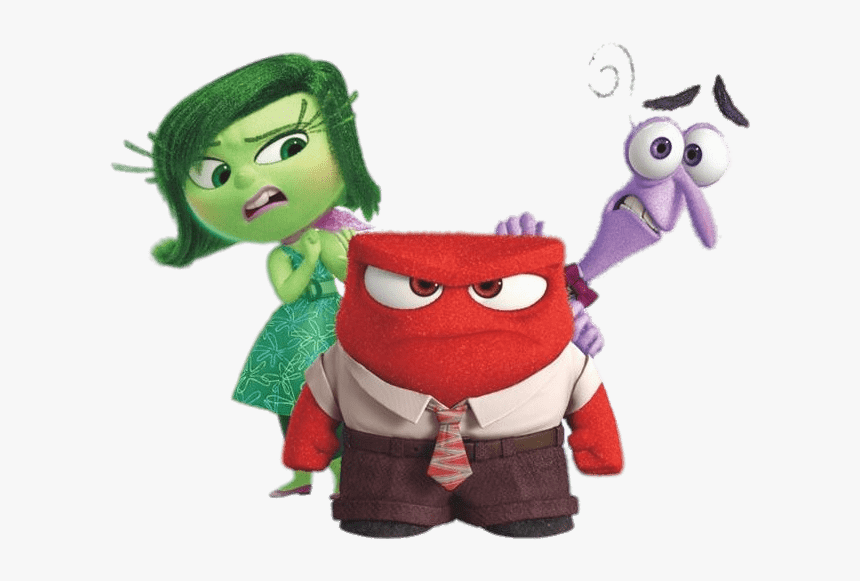 Fear, Anger And Disgust, HD Png Download