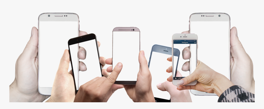 Cell Phone In Hand Png, Transparent Png