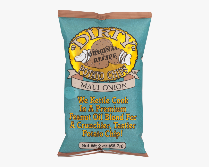 Dirty Potato Chips, Maui Onion, 2 Oz, HD Png Download