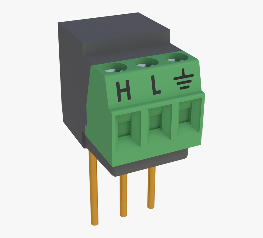 1 10 To 1 Voltage Divider Terminal Input Module, HD Png Download