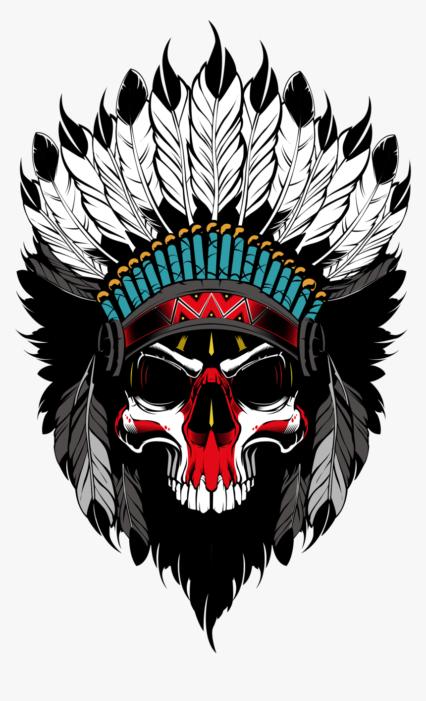 Tattoo Skull Png, Transparent Png