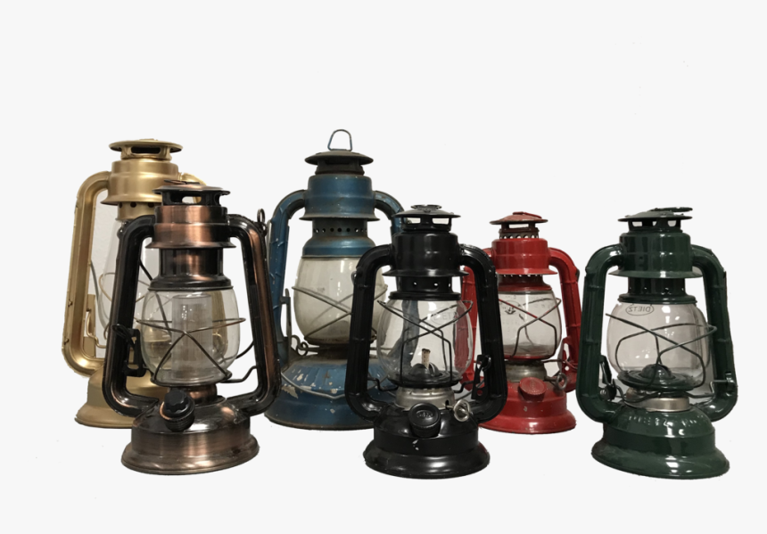 Vintage Oil Lamp Collection, HD Png Download
