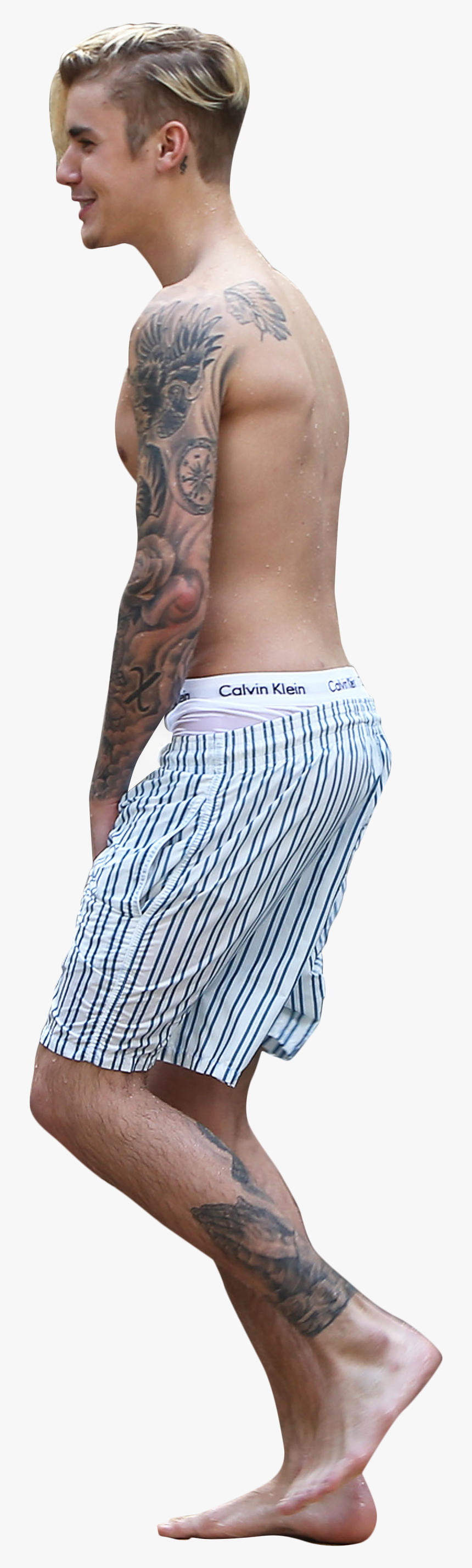Justin Bieber In Underpants Png Image, Transparent Png